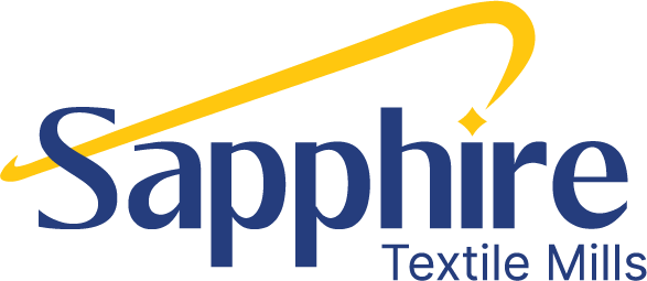 sapphire textile mills logo – completed project.